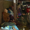 People with disabilities forced to spend the night outside the SASSA office in freezing temperatures 