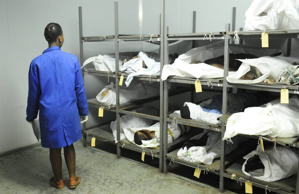WATCH: A mortuary operating inside a spaza shop busted in Pretoria