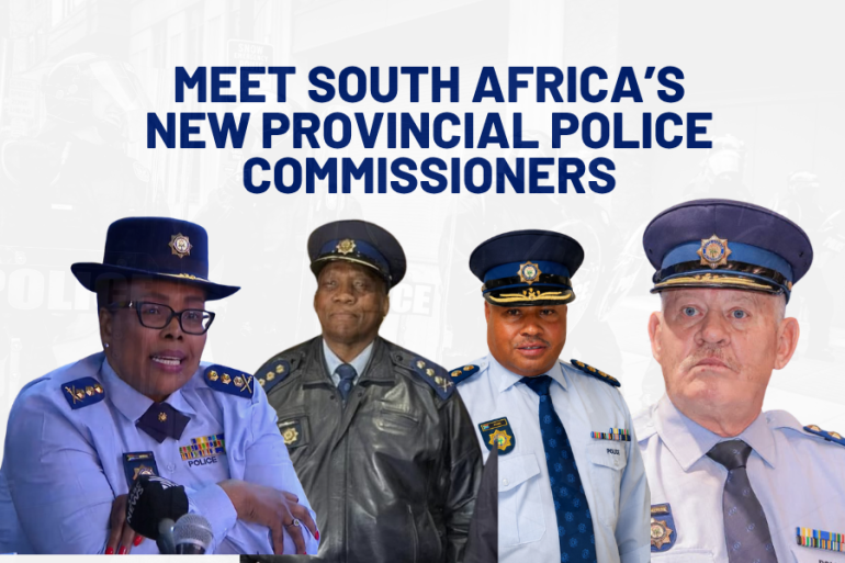 The appointments form part of SAPS' efforts to strengthen provincial leadership and enhance the fight against crime.