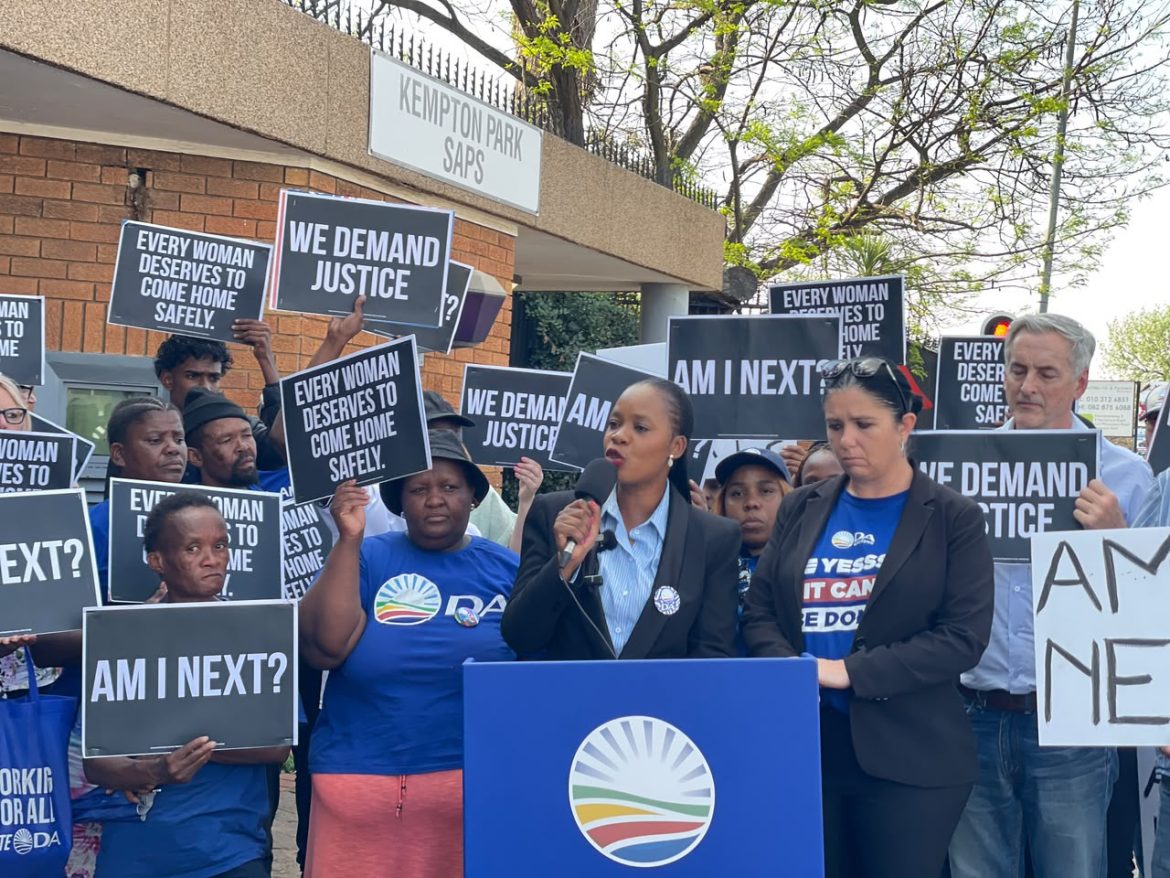 DA offers R500K reward for information on Ekurhuleni women’s murders